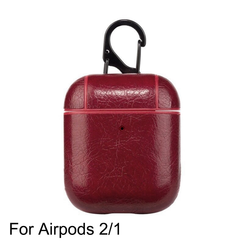 PU Leather Protective Case for AirPods Pro