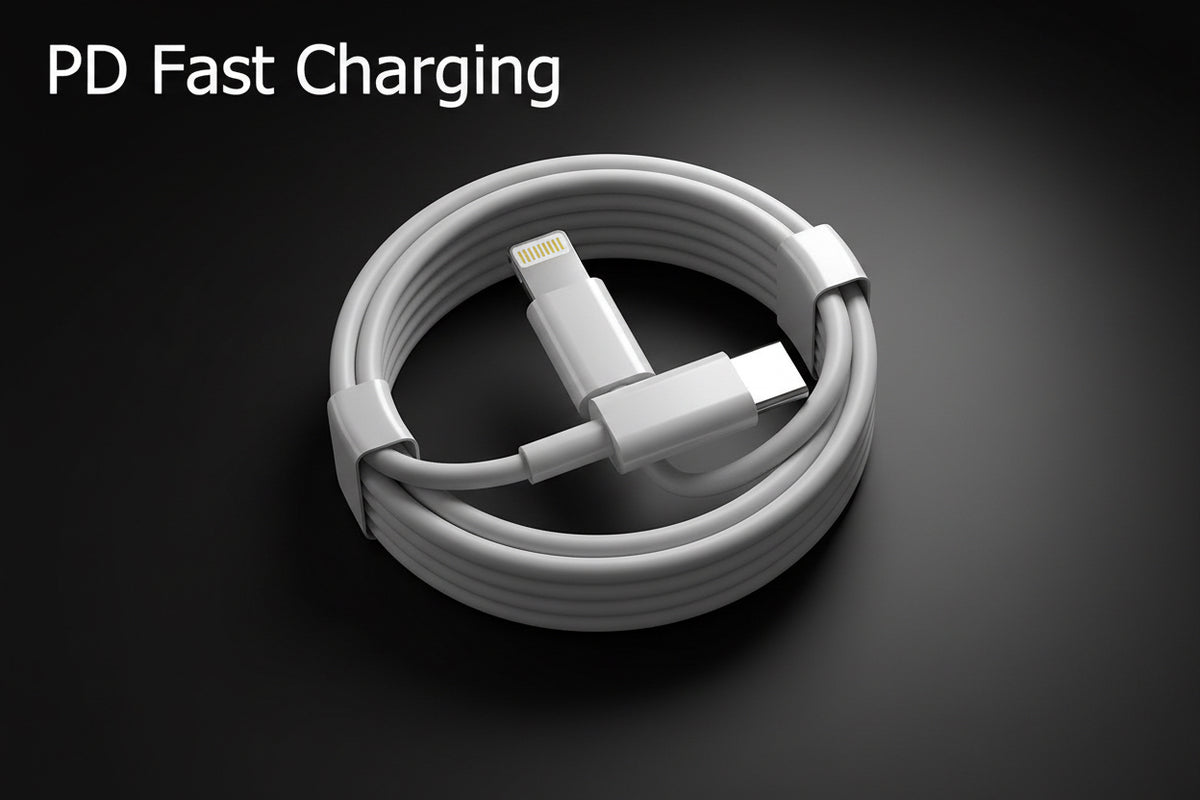 USB-C to Lightning Fast Charging Cable, 1.8m