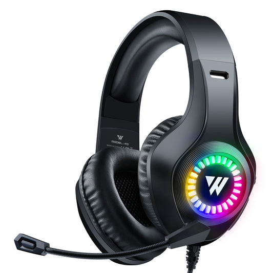 RGB Wired Gaming Headset with Braided Cable