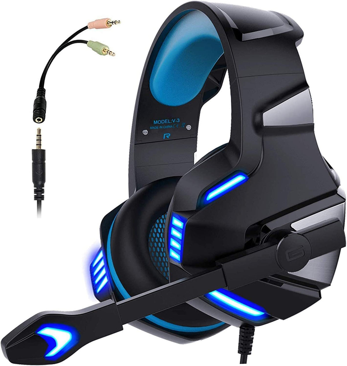 RGB Wired Gaming Headset with Microphone